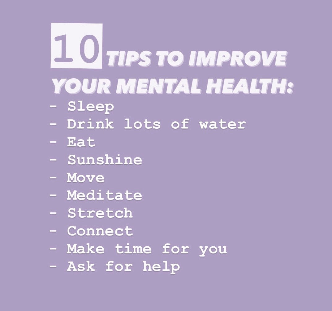 10 quick tips to improve your mental health: – Dineamic
