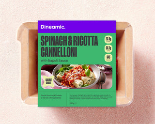 Spinach & Ricotta Cannelloni with Napoli Sauce