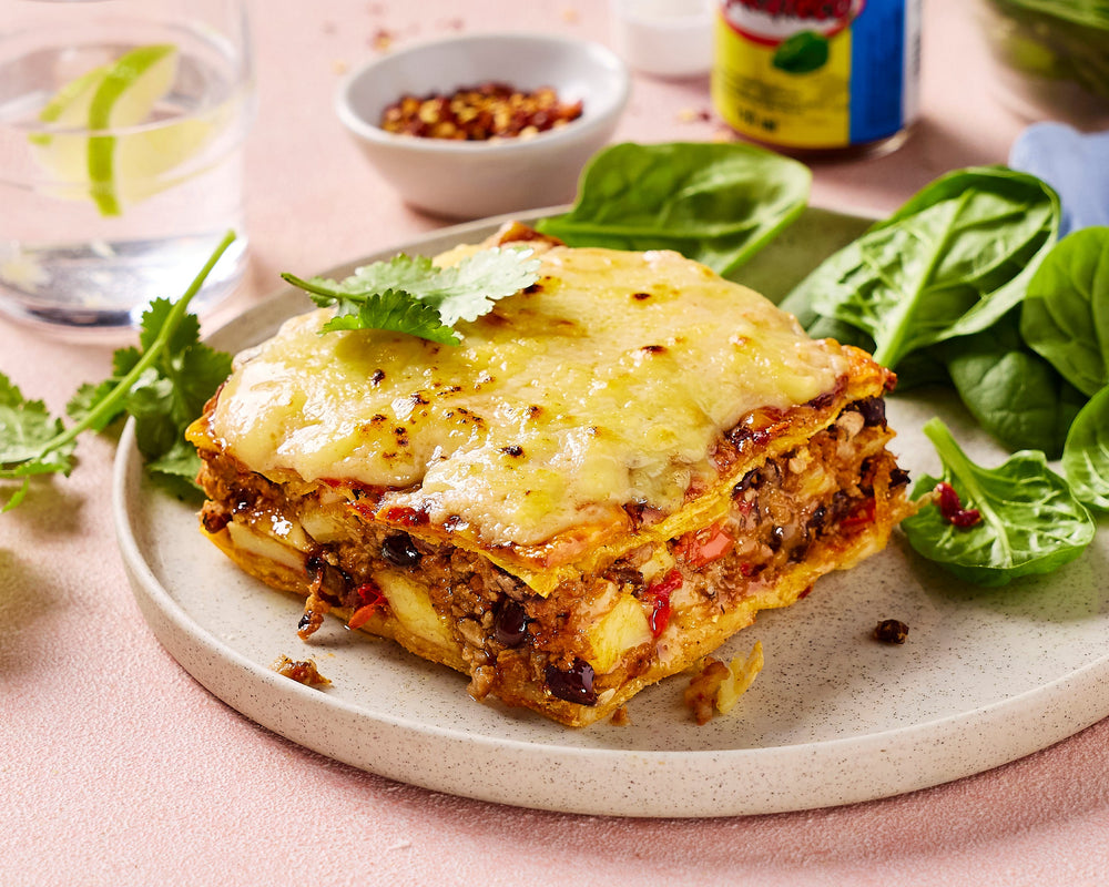 Grass Fed Beef Enchilada with Corn Tortillas