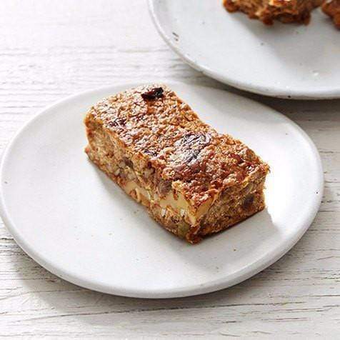 Date, Honey, Quinoa & Walnut Muesli Slice