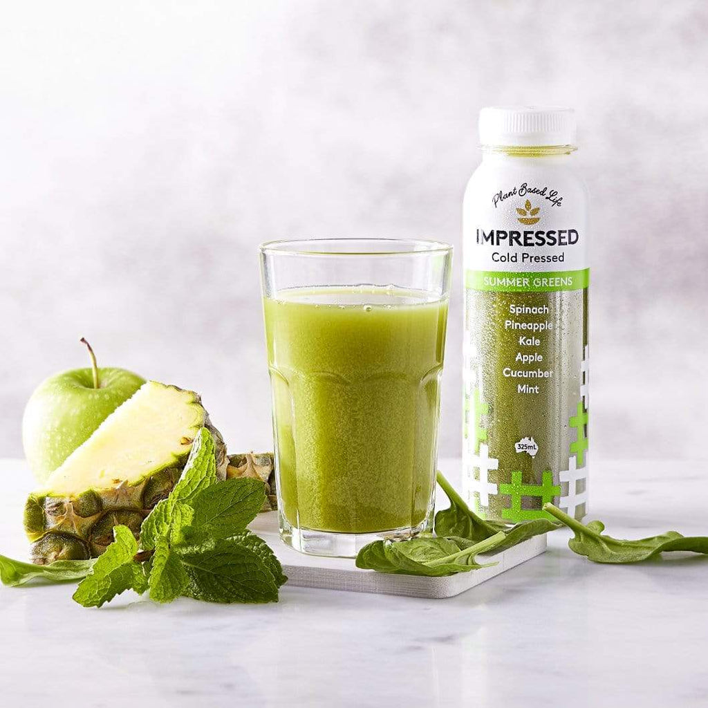 Impressed Summer Greens Cold Pressed Juice Dineamic