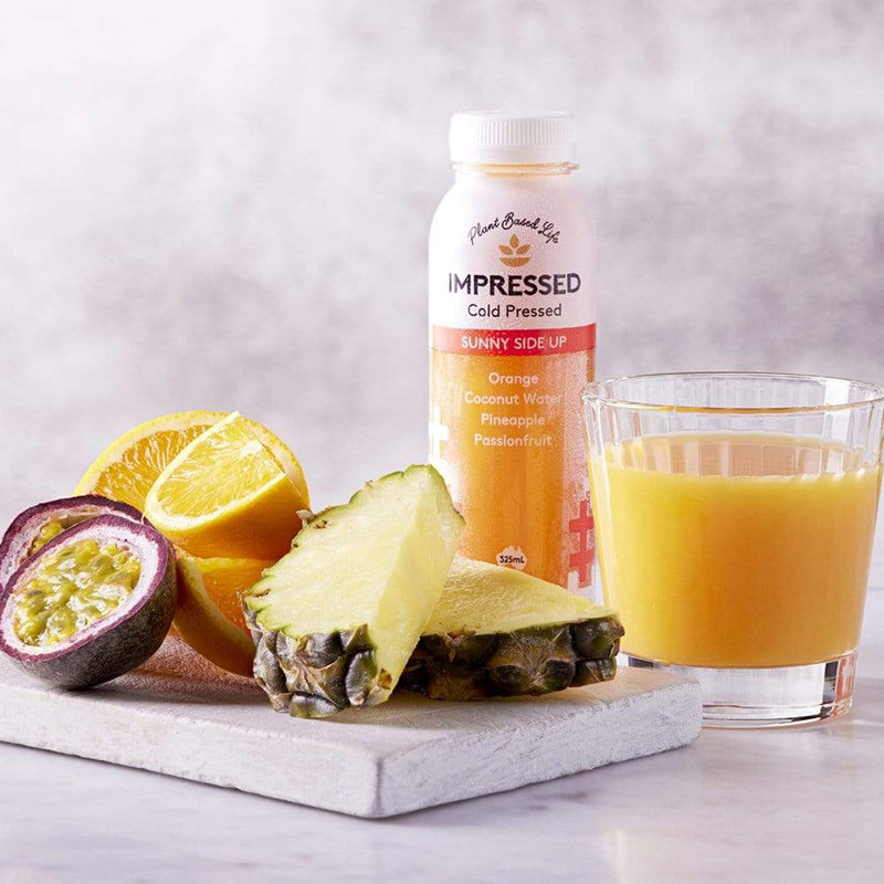 Impressed Sunny Side Up Cold Pressed Juice