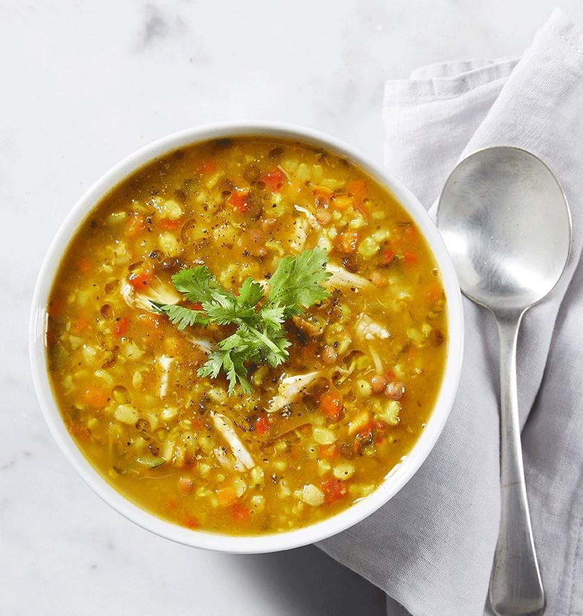 Dineamic Soup Chicken, Vegetable & Du Puy Lentil Soup