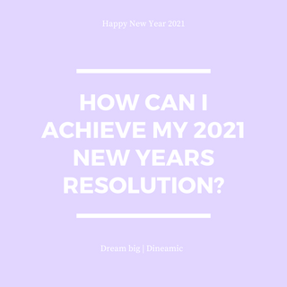 How to smash your "new year, new you'" goals!