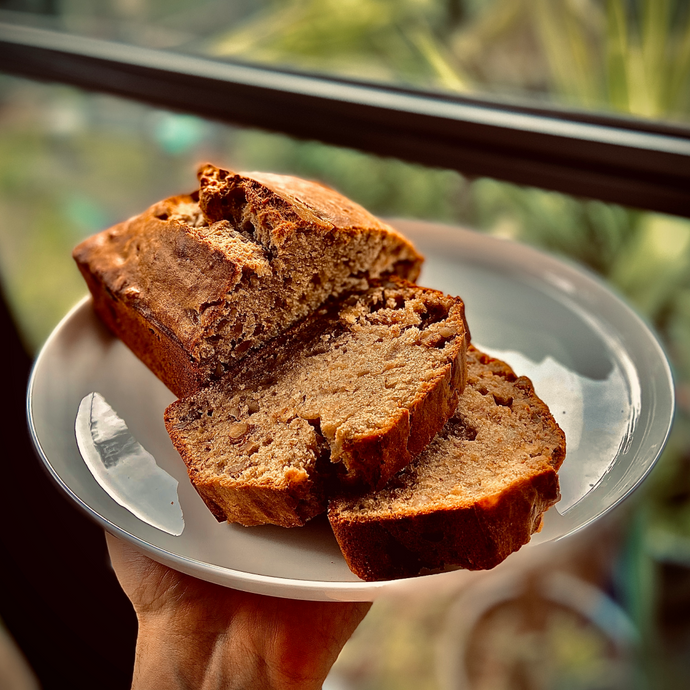 Iso got you baking? Why not try our healthy banana bread recipe?