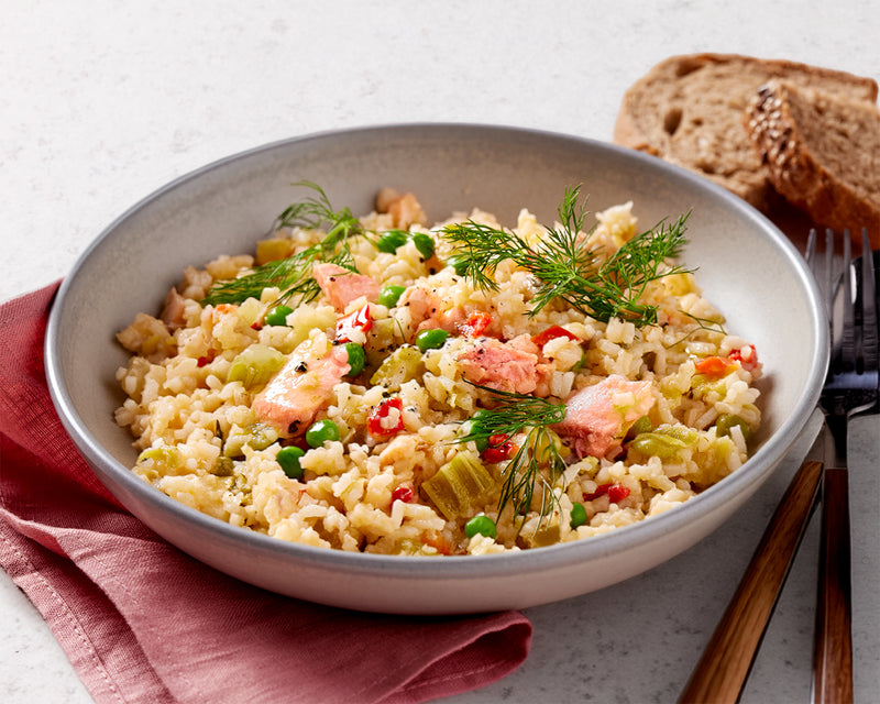 Atlantic Salmon Risotto