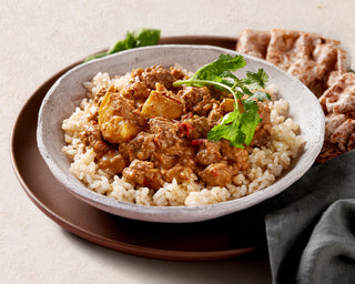 Beef Massaman Curry with Brown Rice
