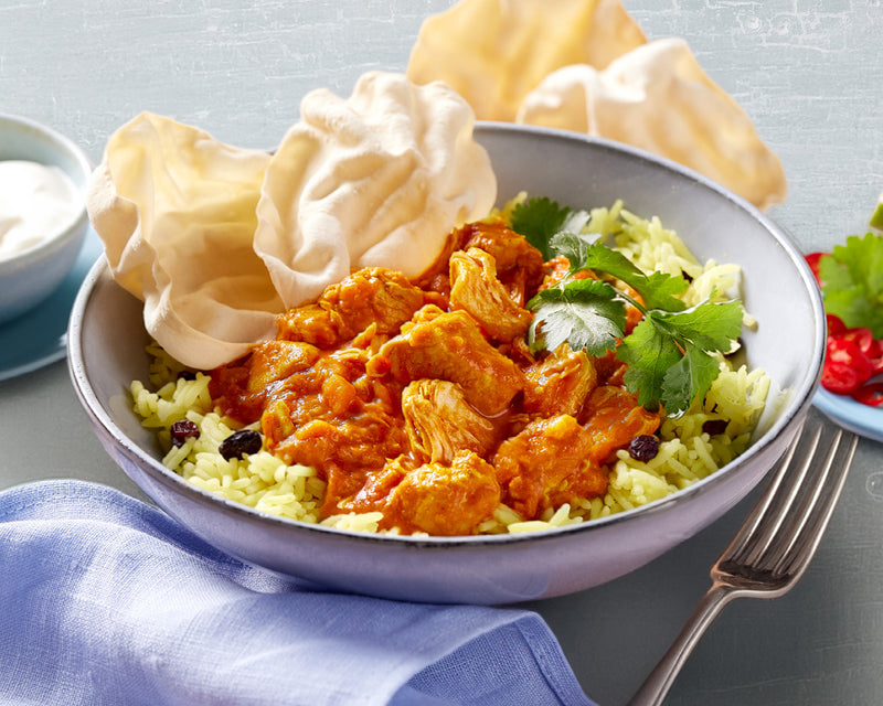 Butter Chicken With Turmeric Rice & Currants