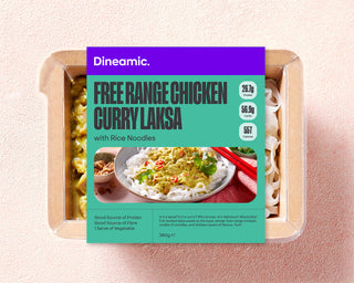 Chicken Curry Laksa with Rice Noodles