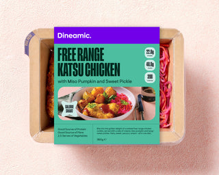 Katsu Chicken with Miso Pumpkin and Sweet Pickle