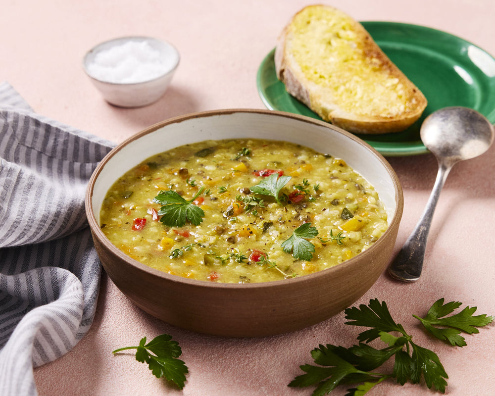 Chicken, Vegetable & Du Puy Lentil Soup