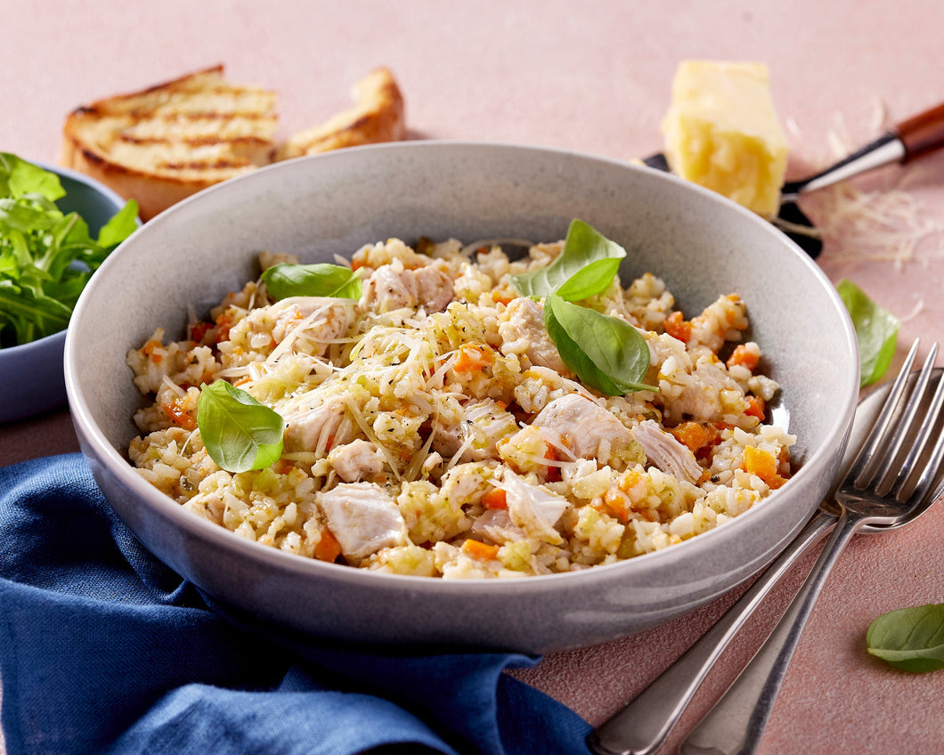 Chicken & Vegetable Risotto | Healthy Meal Plans & Recipes | Dineamic