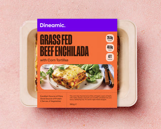 Grass Fed Beef Enchilada with Corn Tortillas