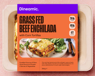 Grass Fed Beef Enchilada with Corn Tortillas