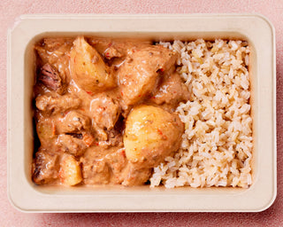 Beef Massaman Curry with Brown Rice
