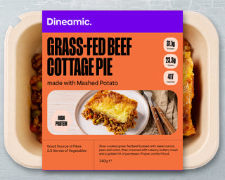 Grass-Fed Beef Cottage Pie made with Mashed Potato