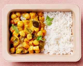 Southern Indian Vegetable Curry with Basmati Rice
