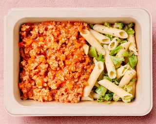 Low FODMAP Beef Bolognese with Penne