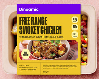 Smokey Chicken with Roasted Chat Potatoes, Corn & Black Bean Salsa