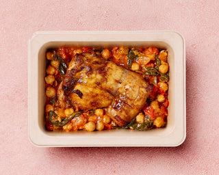 Free Range Spanish Chicken with Chickpea Braise
