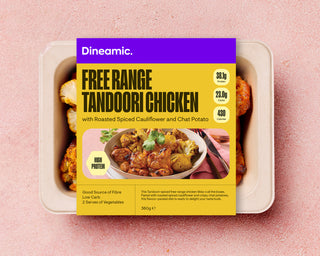 Tandoori Chicken with Roasted Spiced Cauliflower and Chat Potato