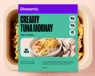 Creamy Tuna Mornay Penne Bake