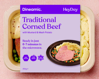 Traditional Corned Beef with Mustard & Mash Potato