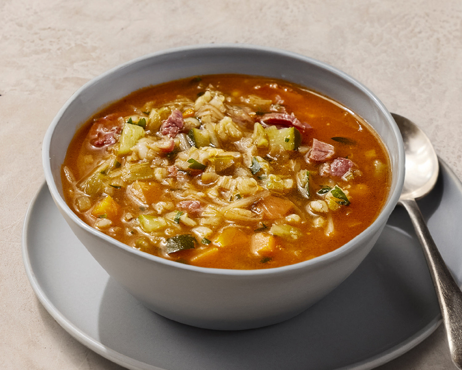 Lamb, Vegetable & Barley Soup