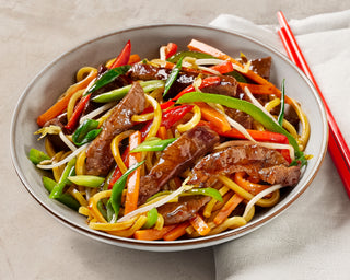 Mongolian Beef, Hokkien Noodles