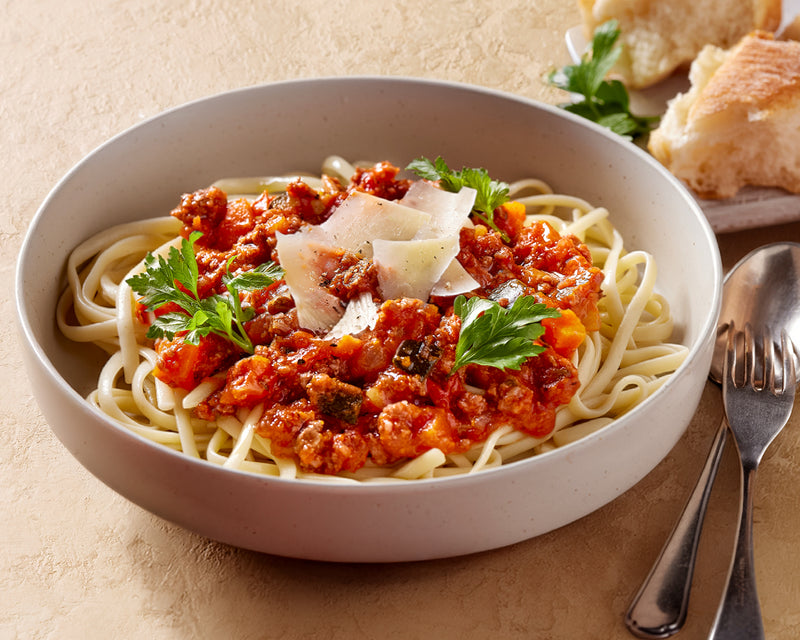 Lamb Ragu with Linguine