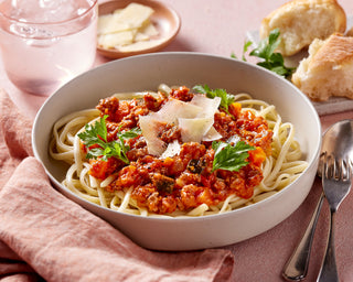 Lamb Ragu with Linguine