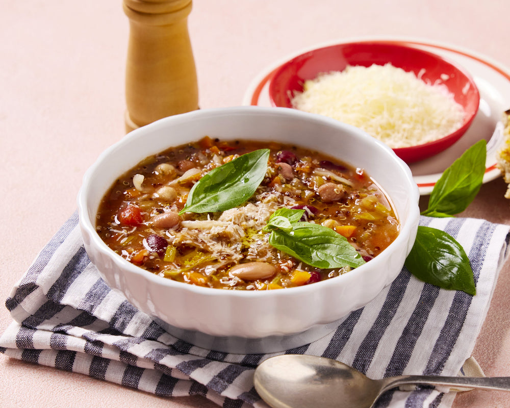 Minestrone & Quinoa Soup