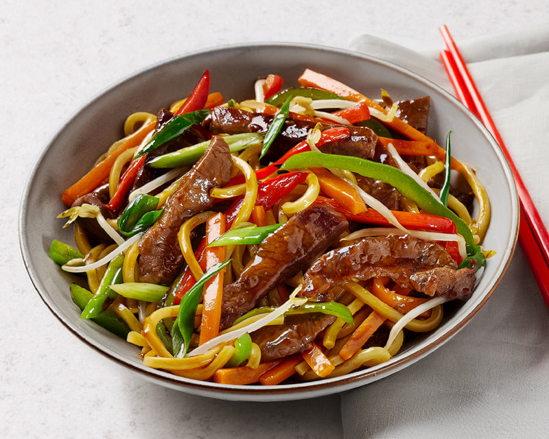 Mongolian Beef, Hokkien Noodles
