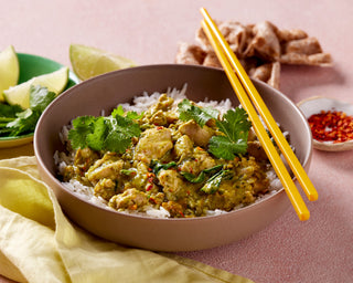 Thai Green Chicken Curry with Basmati Rice