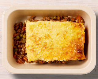 Cottage Pie made with Slow-Cooked Beef and Mashed Potato