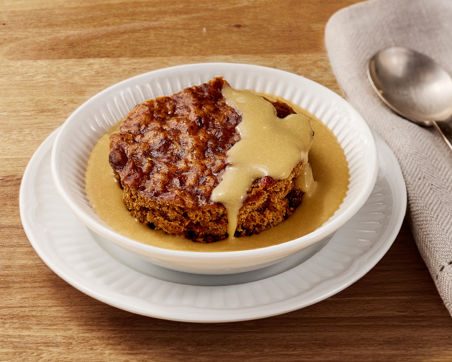 Sticky Date Pudding with Butterscotch Custard