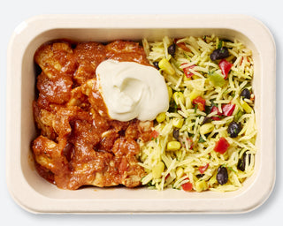Tex-Mex Chicken, Fiesta Rice & Sour Cream