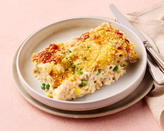 Creamy Tuna Mornay Penne Bake