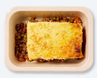 Cottage Pie made with Slow-Cooked Beef and Mashed Potato