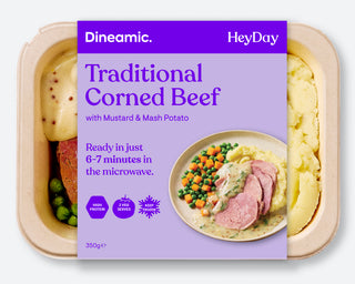 Traditional Corned Beef with Mustard & Mash Potato