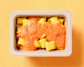 Potato and Pumpkin Gnocchi with Creamy Tomato Sauce