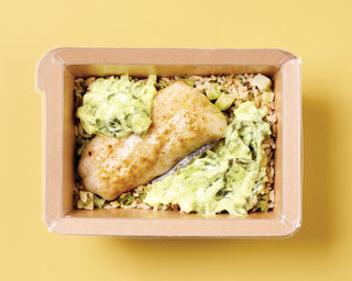 Ginger Lime Fish Curry with Broccoli & Brown Rice
