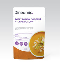 Sweet Potato, Coconut & Turmeric Soup